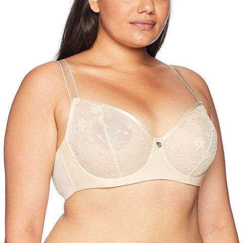 Just My Size Women's Modern Curvy Perfect Shape Unlined Balconette Bra