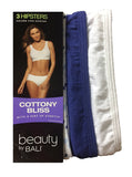 Bali Women's UT41AS Hipster Brief 3-Pack Cottony Bliss