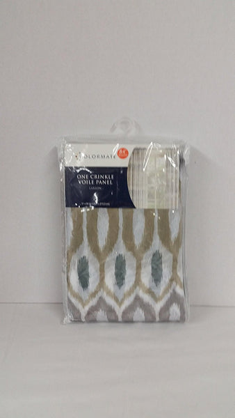 Colormate One Crinkle Voile Panel Lawson