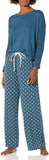 Karen Neuburger Women's Long Sleeve Crew Neck Pajama Set