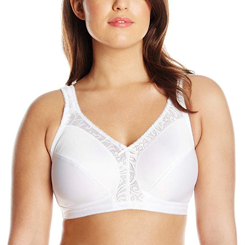 Just My Size Women's Comfort Strap Minimizer Soft Cup Plus Size Bra (1973)