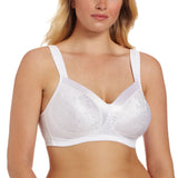 New Playtex 18 Hour Smooth Side Shaping Wire-Free Bra 4609 Women's White Taupe