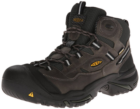 KEEN Utility Men's Braddock Mid Steel Toe Work Boot