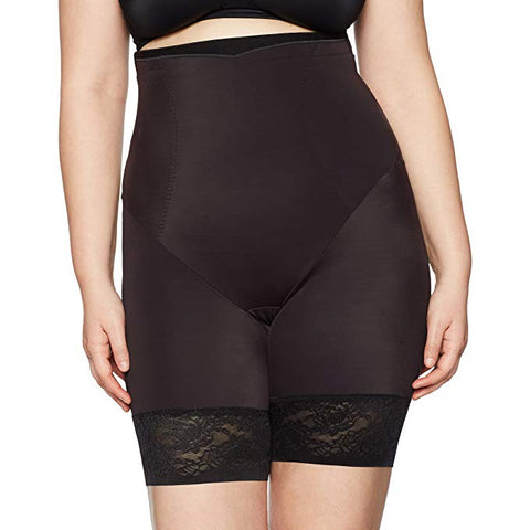 Flexees Women's Maidenform Curvy Firm Foundations Hi Waist Thigh Slimmer