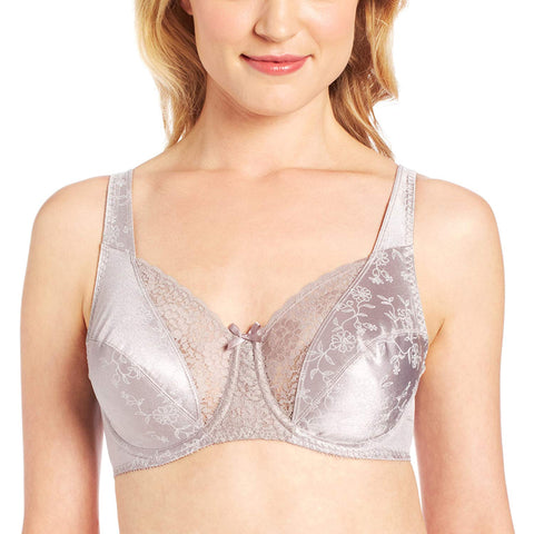 Playtex Women's Plus Size Classic Support Signature Floral Underwire Bra