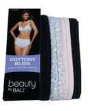Bali Women's UG40AS Cottony Bliss Brief 4 Pk
