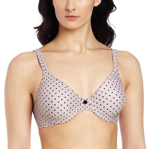 Bali Women's Passion For Comfort Underwire Bra, Steel Dots,34B