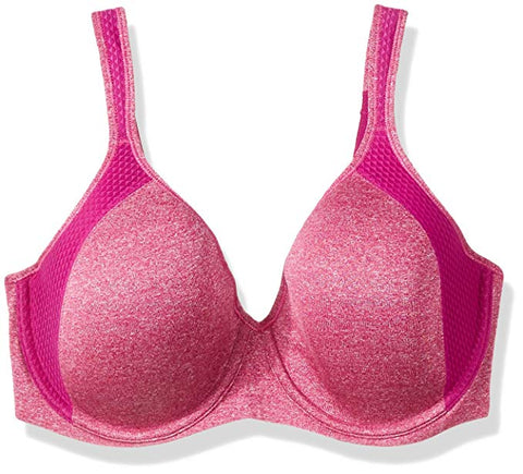 Bali Women's Active Lifestyle Underwire, Showtime Fuchsia Heather, 34B