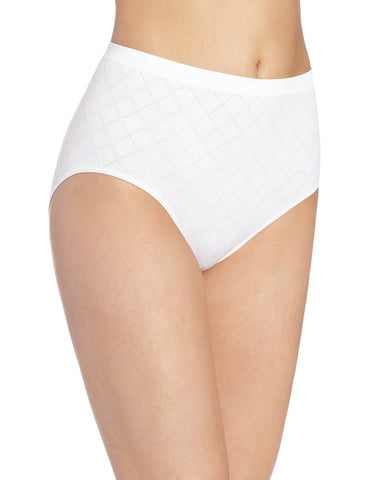 Bali Women's Microfiber Pattern Brief Panty