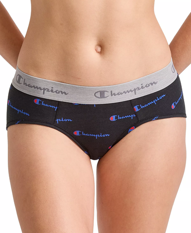 Champion Women's Stretch Cotton Hipster Underwear CH41AS