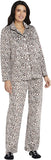 Karen Neuburger Women's Long Sleeve Minky Fleece Pajama Set PJ with Socks