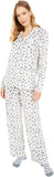 Karen Neuburger Women's Long Sleeve Minky Fleece Pajama Set PJ with Socks