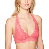 Maidenform Women's Lace T-Back Bralette, Bikini Pink, Small