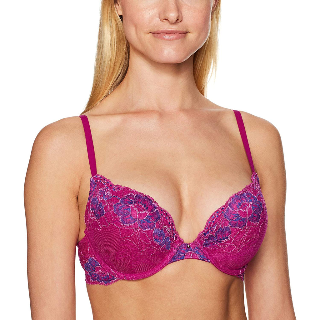 Maidenform Women's Love The Push Up & In Lace Demi Bra, Style