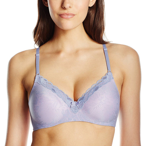 Maidenform Women's Comfort Devotion No-Wire Embellished Demi with Lift Bra