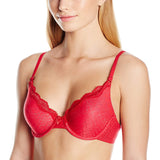 Maidenform Women's One Fab Fit Embellished Scallop Neckline Demi Bra