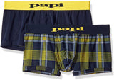 papi Men's Brazilian Cool Trunk Pack of 2 Comfort Fitting Underwear