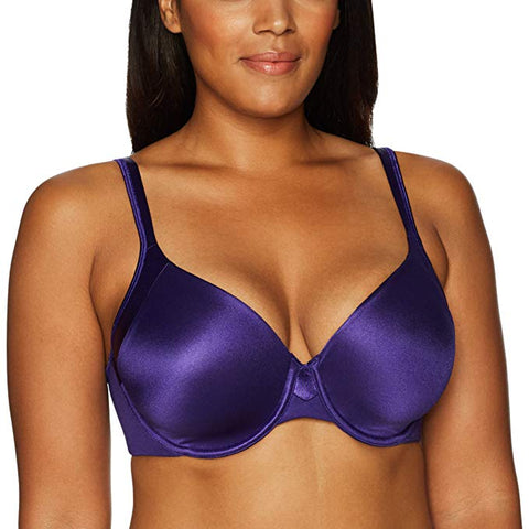 Playtex Women's Love My Curves Modern Curvy Uw T-Shirt Bra, Violet Stone