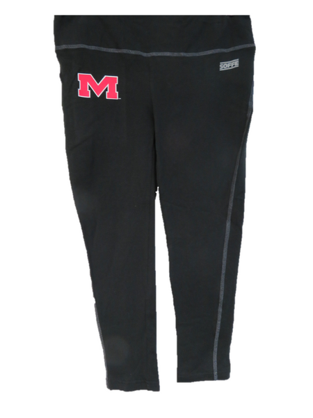 Soffe Athletic Wear Women Bottom, Cottom Capri/Ole Miss