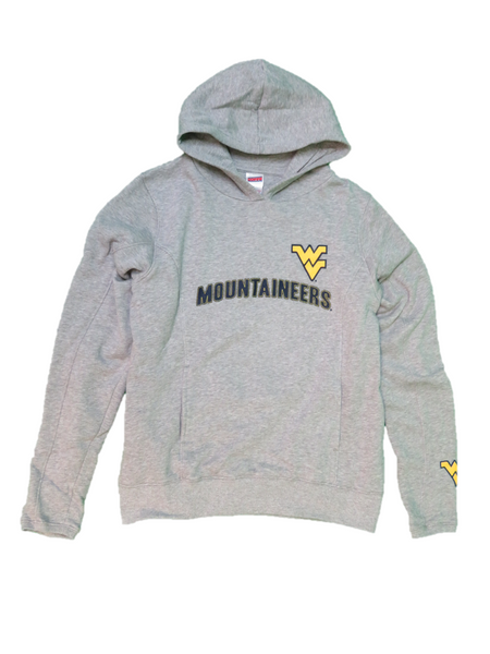 Soffe Athletic Wear Juniors Fleece Pull Over Hoodie/West Virginia