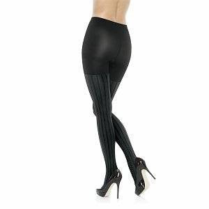 Assets Textured Shaping Tights, Cable Stripe