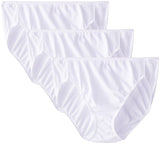 Bali Women's Luxe Cotton 3 Pack Hi-Cut Panty V883