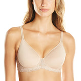 Bali Women's One Smooth U Ultra Light Embroidered Frame Underwire Bra