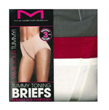 Maidenform Ladies Tummy Toning Briefs 3-Pack Nylon Plain