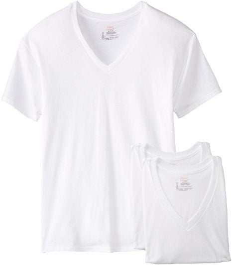Men's Hanes 3-Pack V-Neck T-Shirt #777
