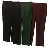 LADIES WOVEN PANTS PULL ON STYLE LMB1804A